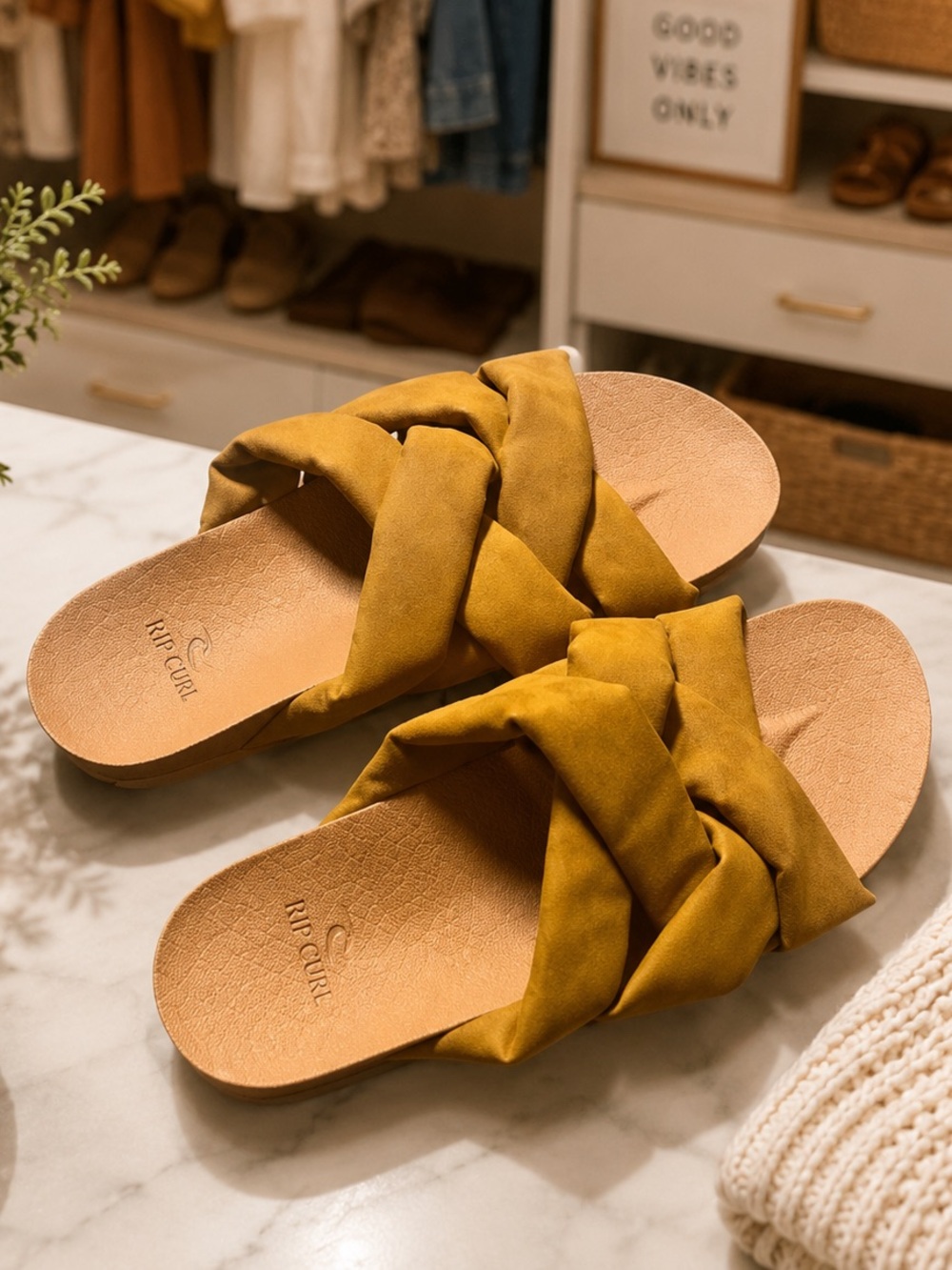 🤎RIP CURL Sunset Sessions Slides Sz 8
